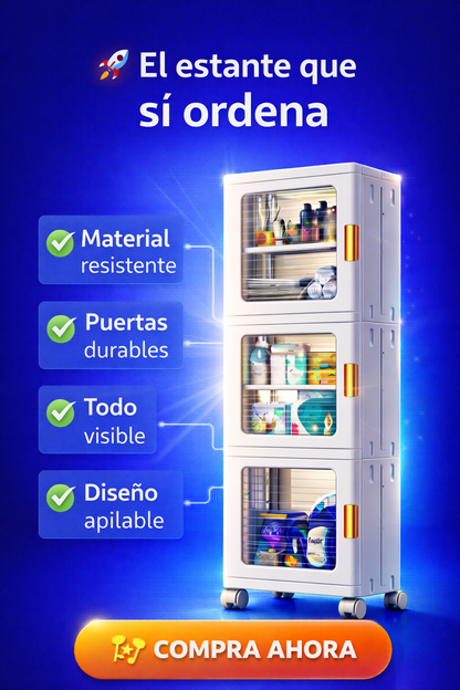 ESTANTE DE ALMACENAMIENTO 03 PISOS ARMABLE