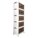 ORGANIZADOR DE PLASTICO 5 NIVELES-APILABLE