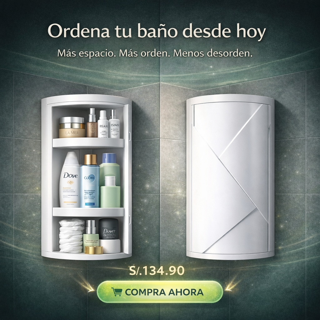 ESQUINERO GIRATORIO 360° DE 3 VIVELES