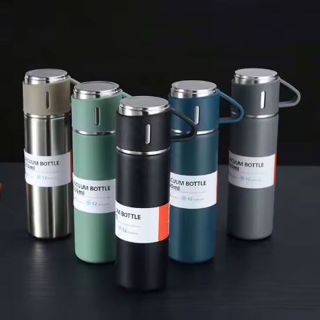 TERMO DE 500 ml CON 2 TAZAS