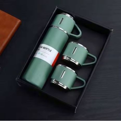 TERMO DE 500 ml CON 2 TAZAS