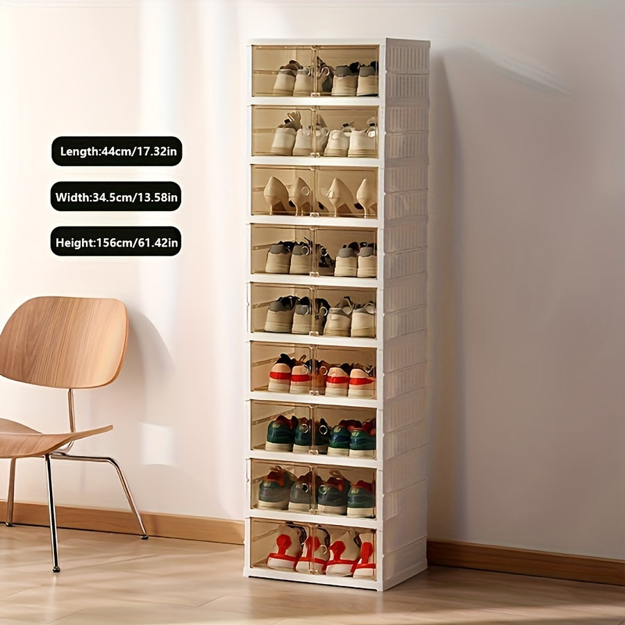 ZAPATERA PLEGABLE DE 9 NIVELES-18 PARES